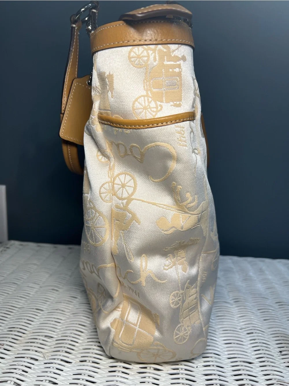 Coach Gallery Horse & Carriage Tote